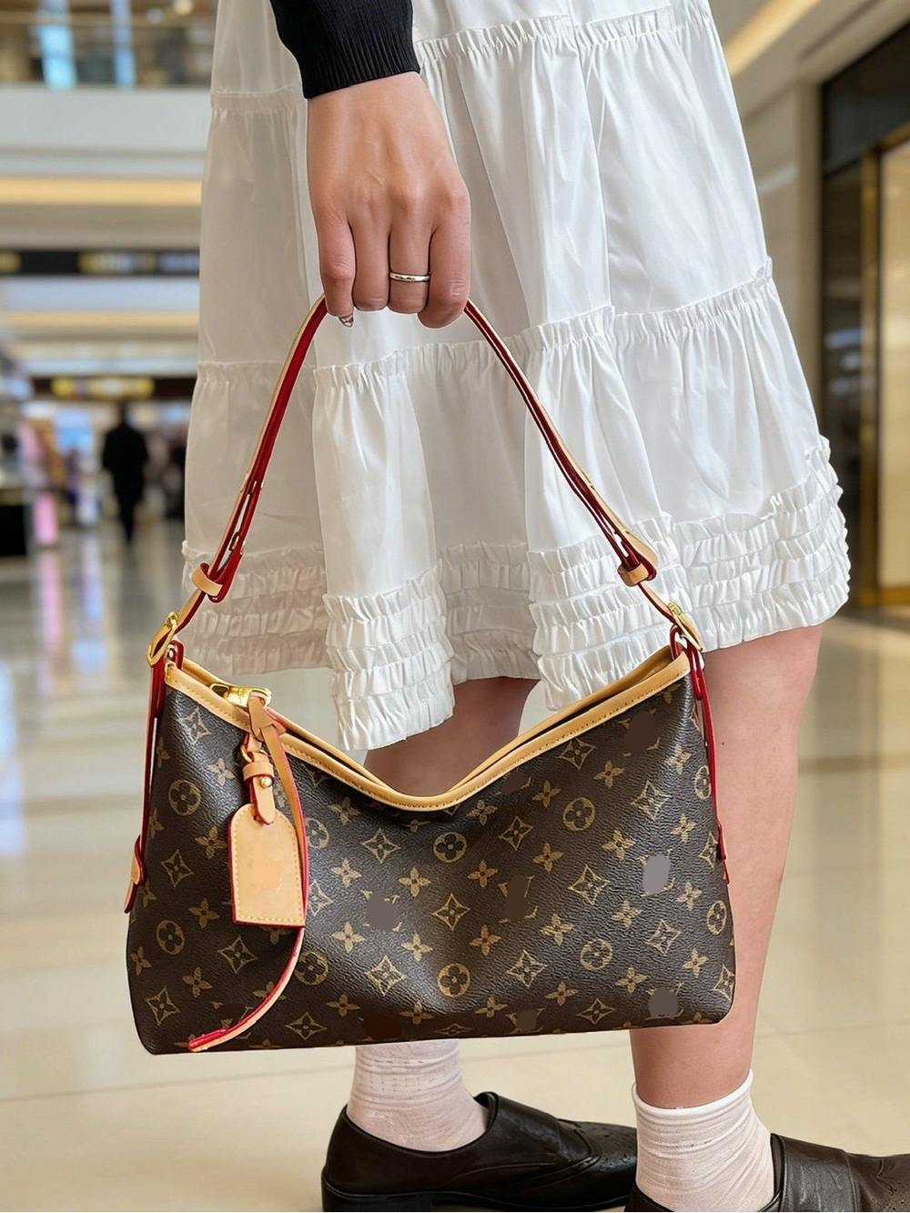 New women’s brown fashion shoulder bag